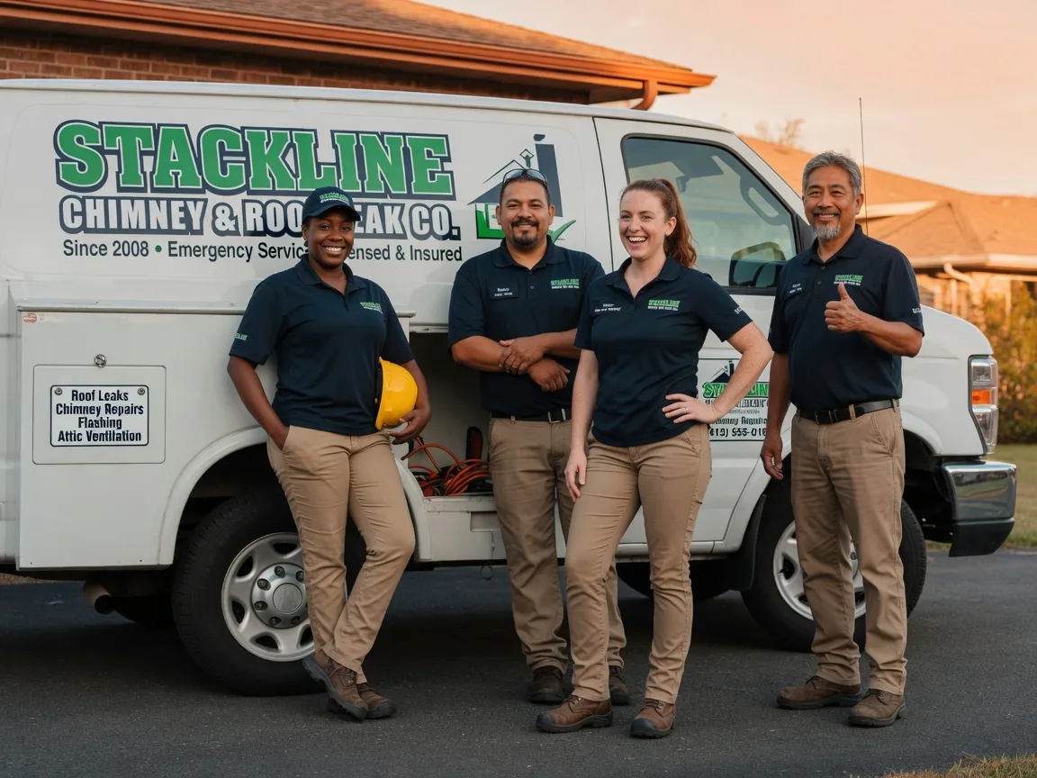 Chimney flashing repair company in Milledgeville, IL
